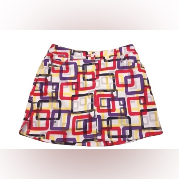 Slazenger Multicolor Geometric Skort - Picture 1 of 10